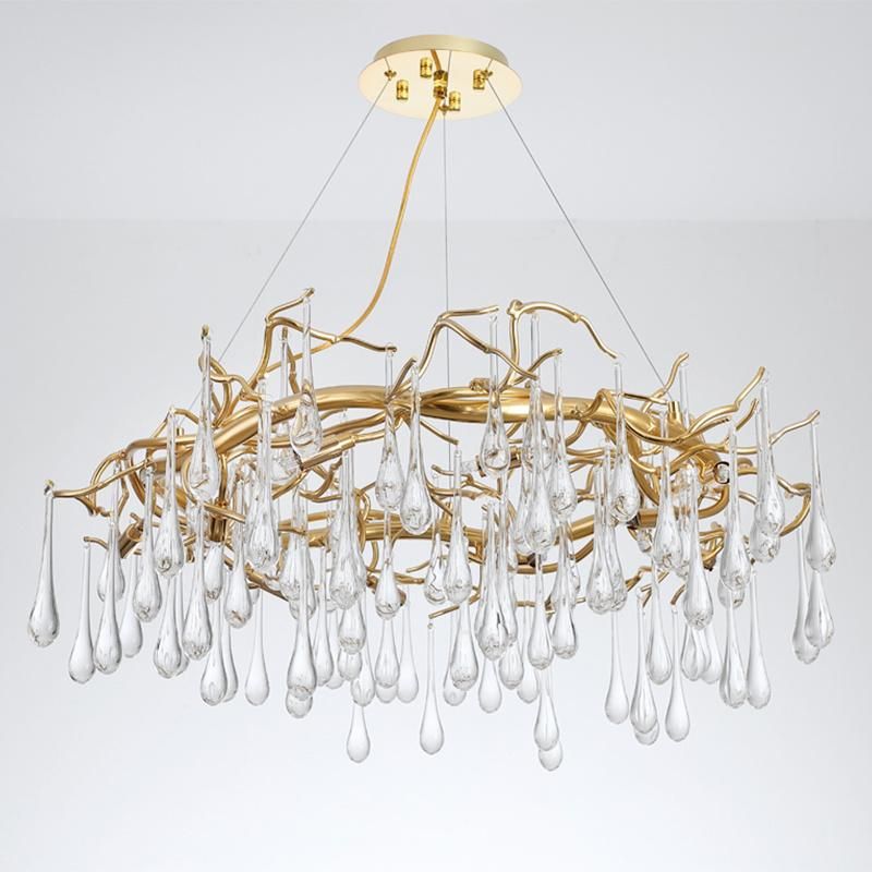 Living Room Pendant Lamp Hotel Creative Dining Room Crystal Chandelier
