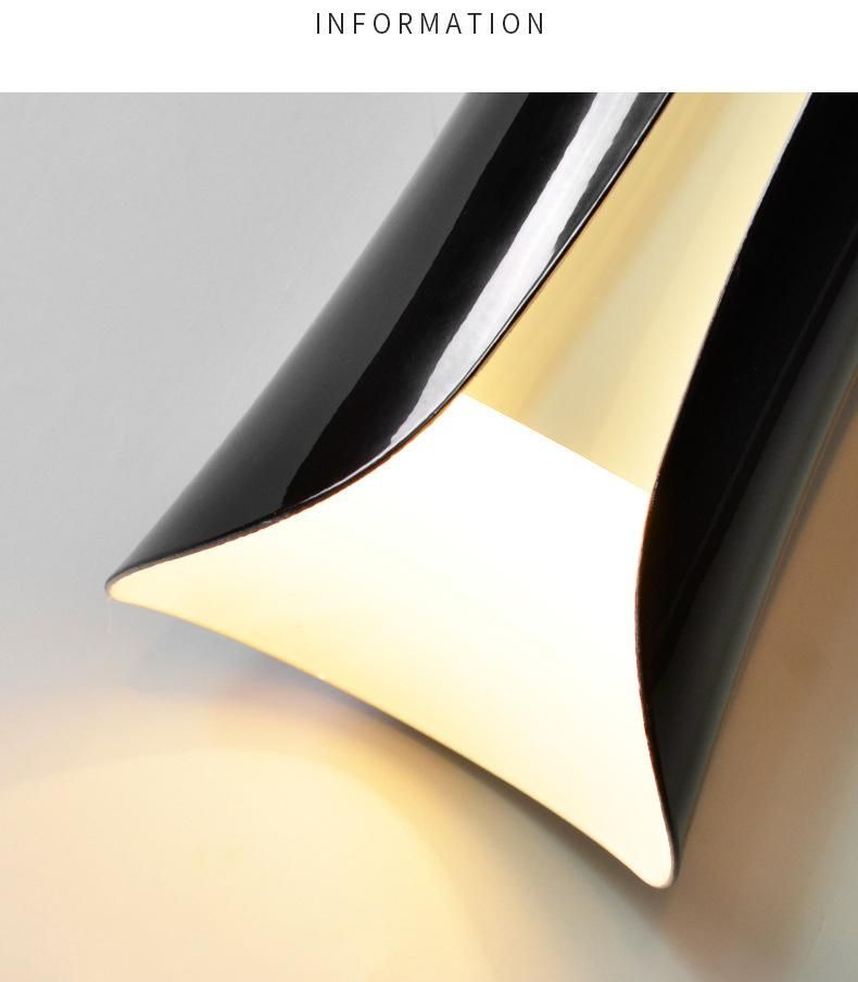 Modern Simple Wall Lamp LED Living Room Reading Capsule Wall Sconce (WH-OR-202)