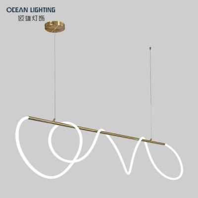 Zhongshan Oceanlamp Modern LED Chandelier Lighting Om82098 L200*H30cm