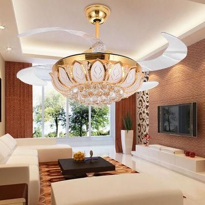 Modern Ceiling Fan Lamp with Fan for Living Room