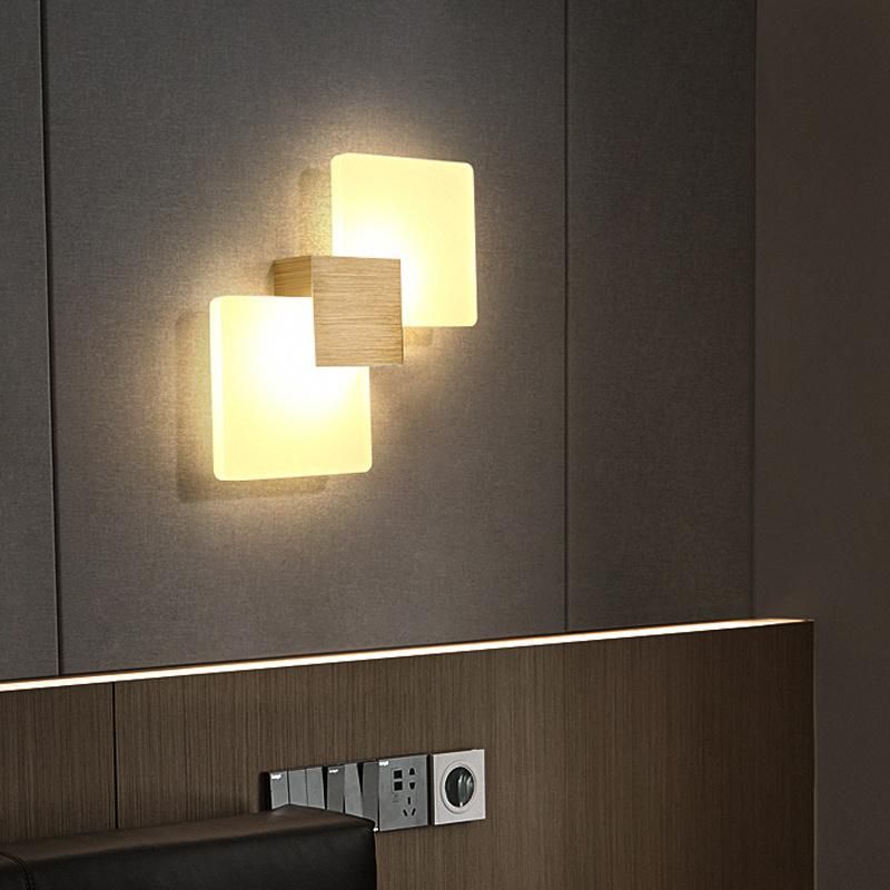 LED Bedhead Creative Light TV Background Wall Bedroom Decoration Personality Wall Lamp
