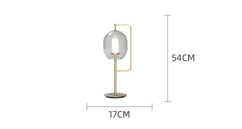 Simple Living Room Study Bedroom Bedside Table Lamp Nordic Art Designer Creative Personality Decoration Post-Modern Table Lamp