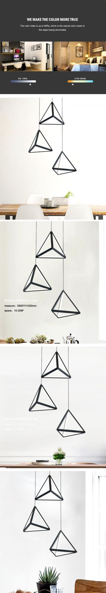 LED Pendant Light Hanging Ceiling Home Decor Modern Ceiling Pendant Chandelier Lamp