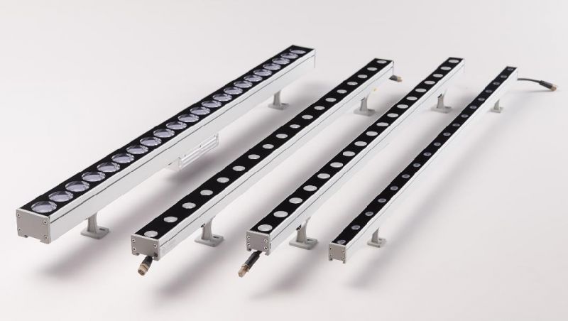 18W 24W 36W RGBW 4in1 DMX Control Color Changing Mounted Outdoor LED Linear Wall Washer Light