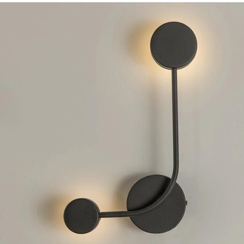 Modern Simple Creative Personality Round Staircase Corridor Wall Lamp Bedroom Wall Light