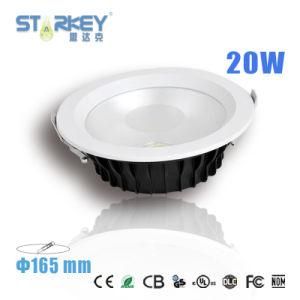 20W Dimming and White Baking LED Downlight