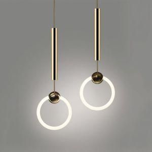 Ring Pendant Lamp, Circles Modern Pendant Light,