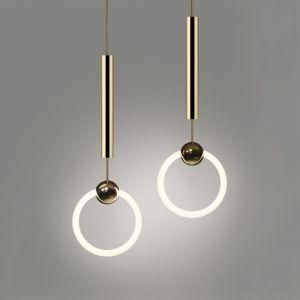 Ring Pendant Lamp, Circles Modern Pendant Light,