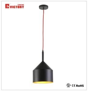 Modern Simple Black Aluminum Pendant Chandelier Lamp