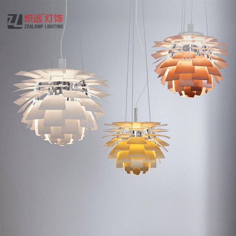 Simple Iron Aluminum Modern Decor Pendant Lamp