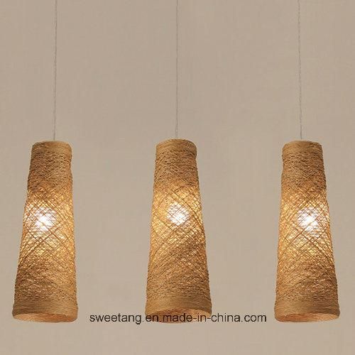 Home Decoration Lighting Rattan Pendant Light Pendant Lighting for Kitchen Island