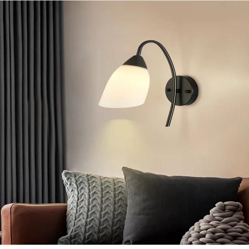 5W Modern Minimalist Bedroom Bedside Wall Lamp LED Creative Living Room Wall Lamp