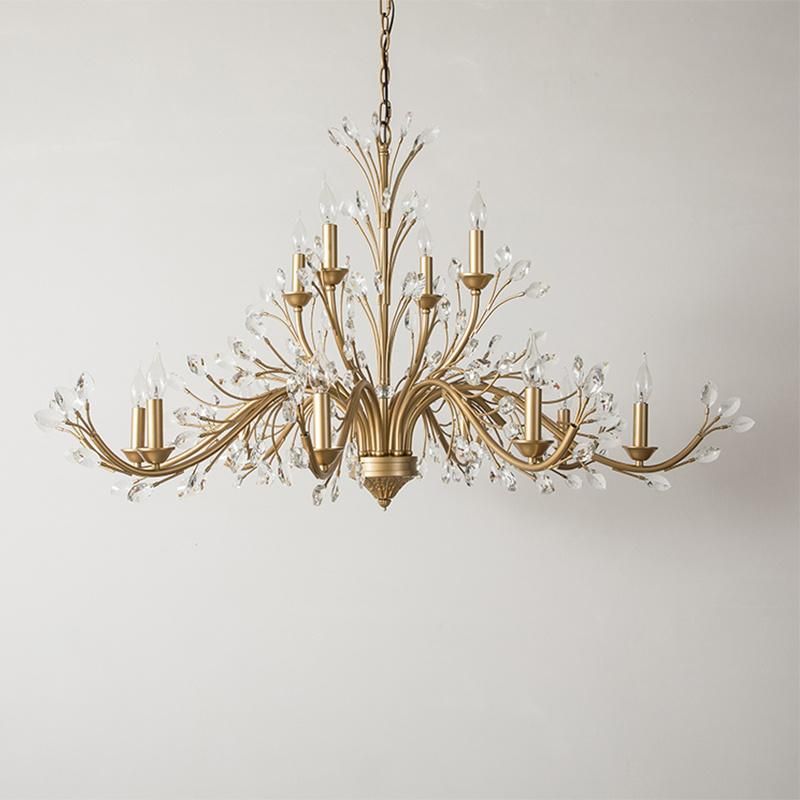 Living Room Chandelier Bedroom Lamp Branch Dining Room Crystal Chandelier