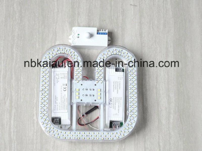 Microwave Sensor Emergency 2D LED Light