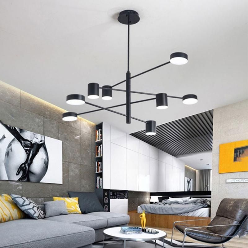 Industrial Style Simple Design Chandlier restaurant Living Pendant Lamp Light