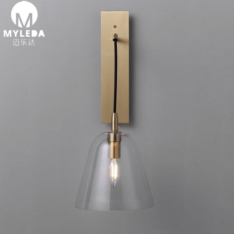 Industrial Vanity Vintage Glass LED Wall Scones Lighting