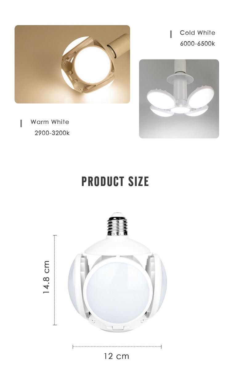 High Brightness Football Shaped Waterproof Adjustable LED Bulb