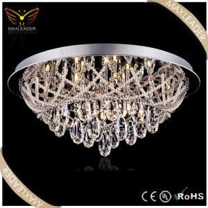 Hot Sale Crystal Chrome E14 Ceiling Lamp (MX7309)