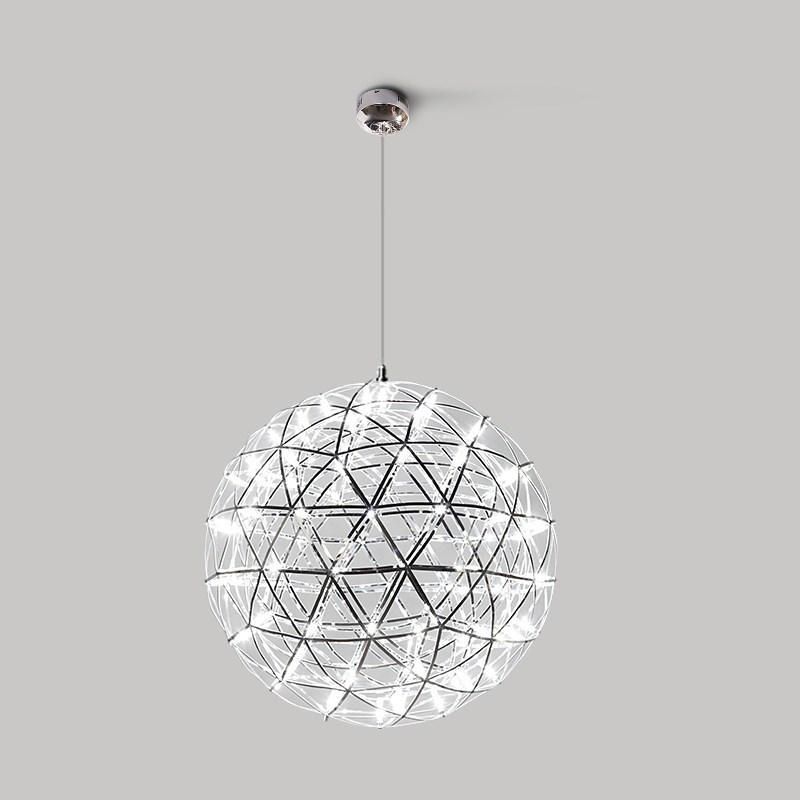 Modern Pendant Lamp Ball Design LED Firework Lamps Hall Stainless Steel Chrome Lamp Raimond Pendant Lamp (WH-AP-234)
