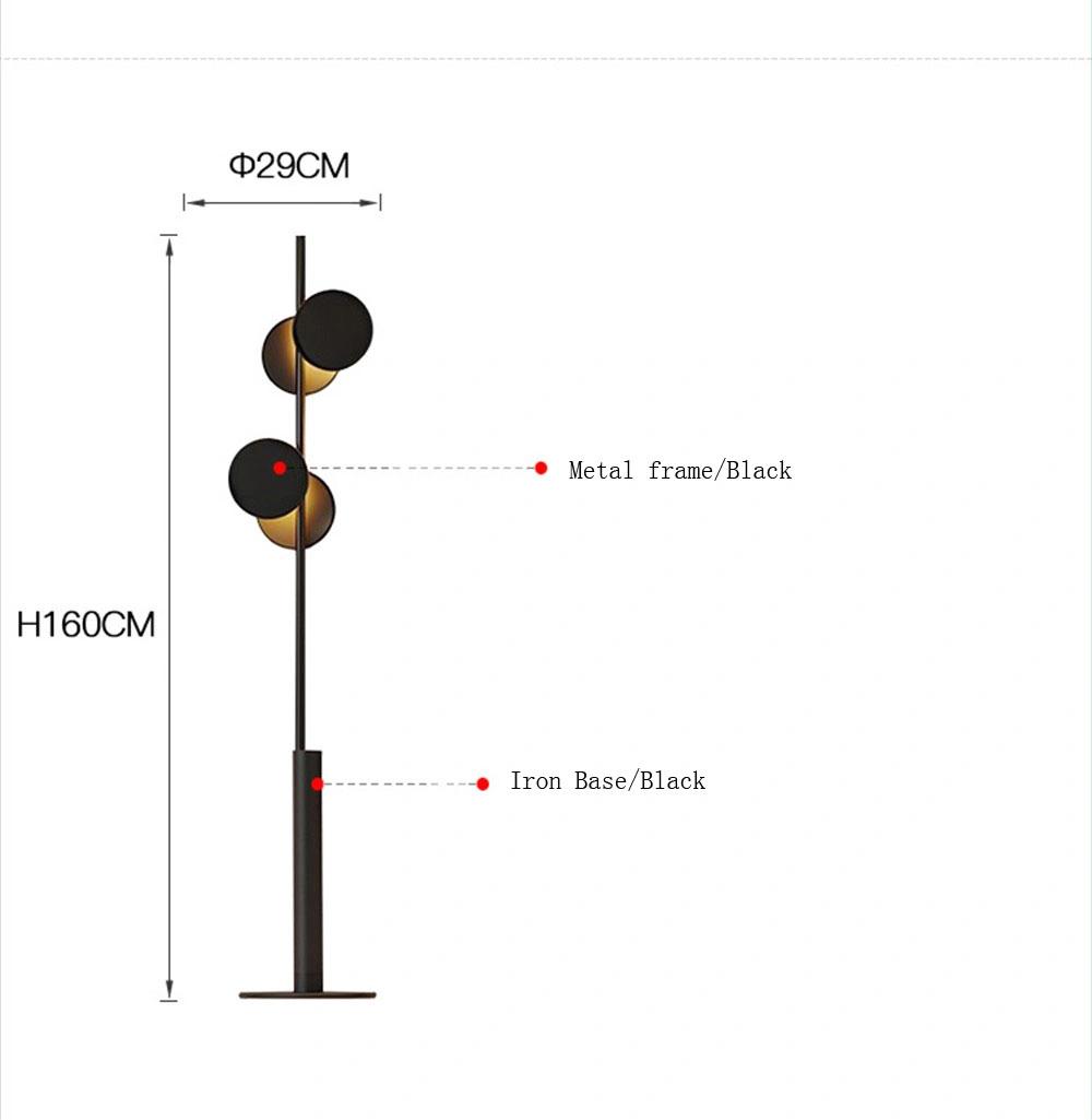 Modern Simple Hotel Decorative Standing Floor Lamp