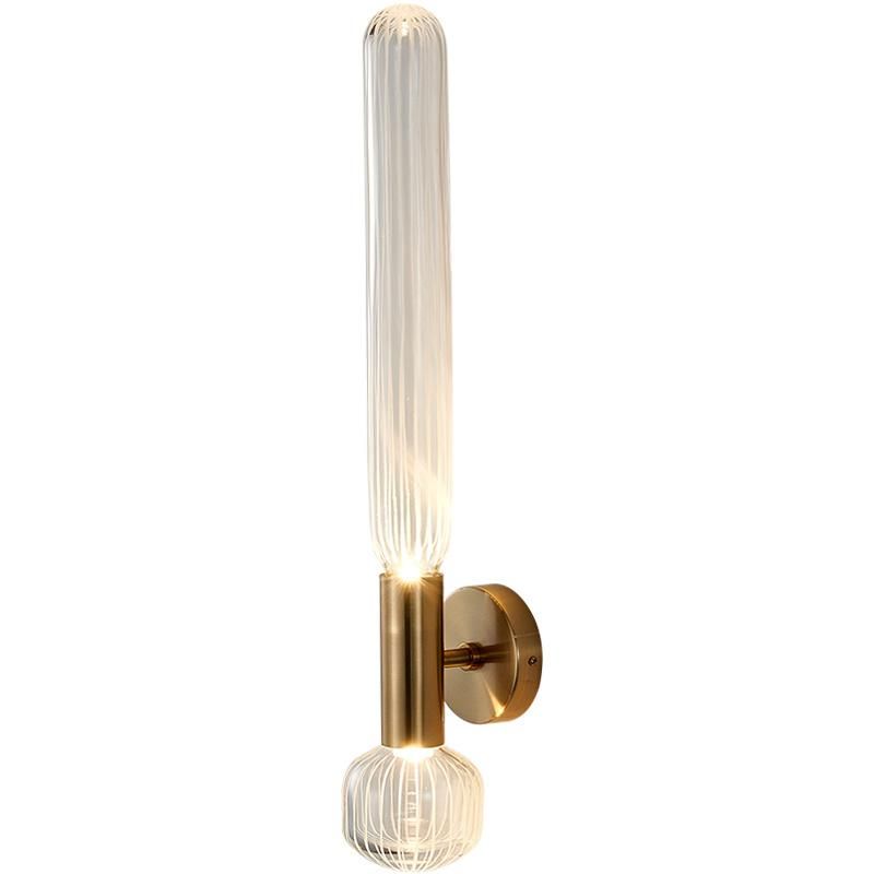 American Living Room Background Wall Glass Art Light Bedroom Bedside Corridor Wall Lamp