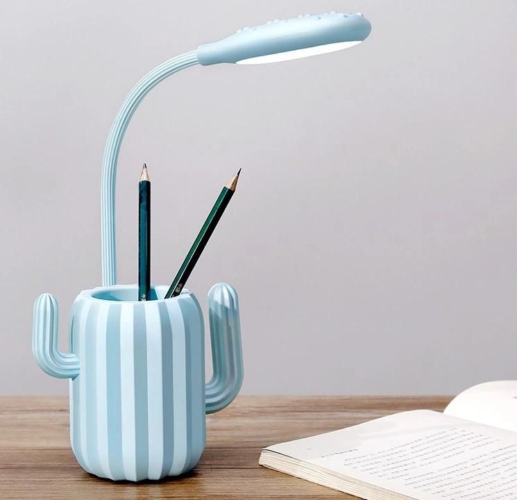 Cactus Table Lamp Creative Folding Learning Reading Lamp LED Eye Protection Lamp Creative Lamp