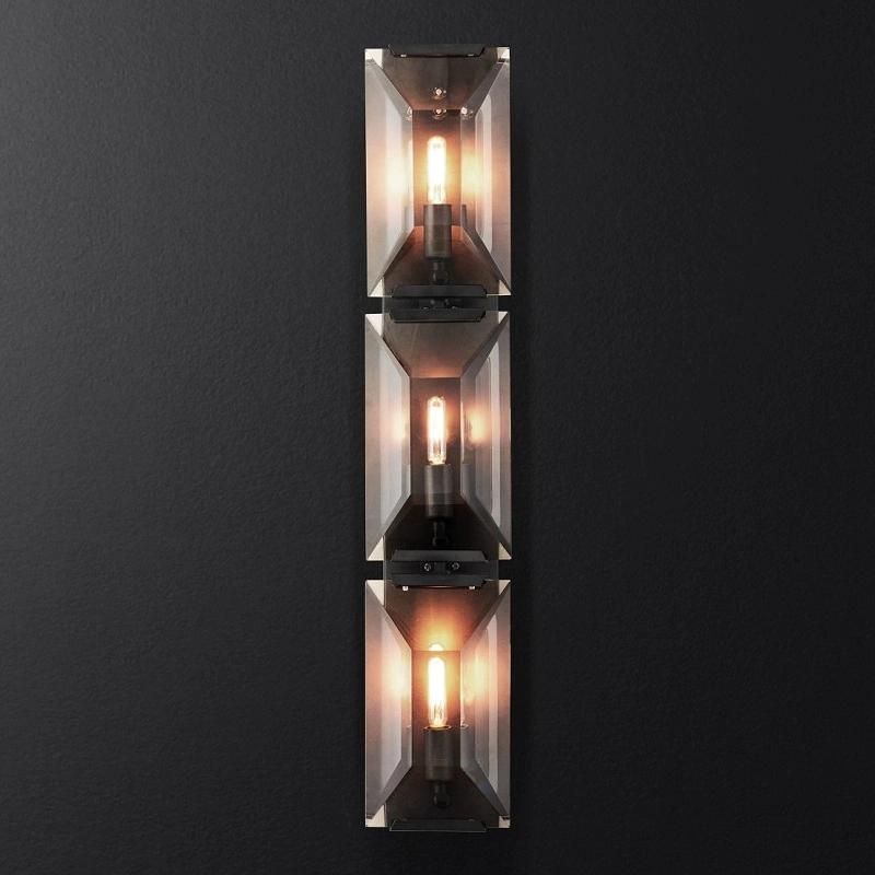 Living Room Background Wall Light American Simple Creative Restaurant Hotel Clubcrystal Wall Lamp