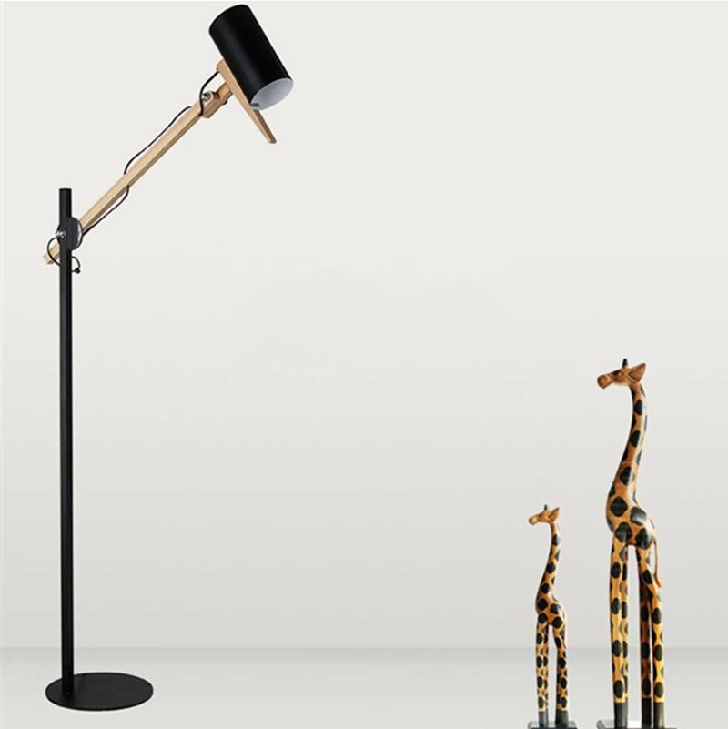 Nordic LED Floor Lamp Corner LED Floor Light Metal Bedroom Lamp Modern Lighting Home Minimalist Floor Lamp (WH-MFL-68)