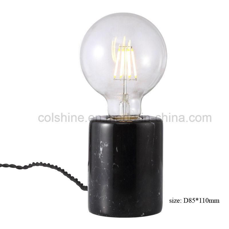 Colshine Industrial Marble Texture Lamp Table Light