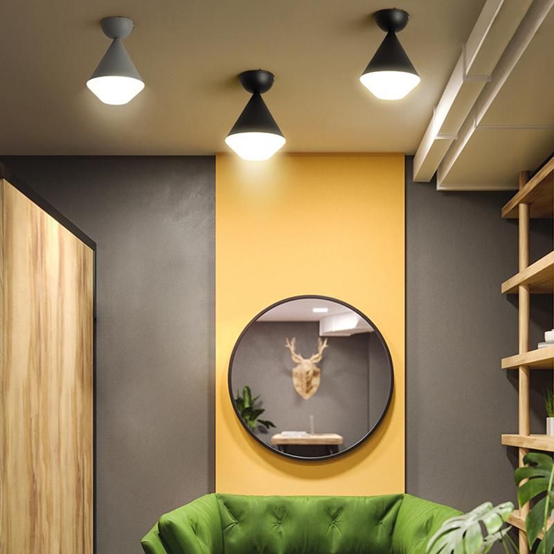 Simple Iron Dressingroom Light Modern Ceiling Lamp Corridor Light Hallway Lamp