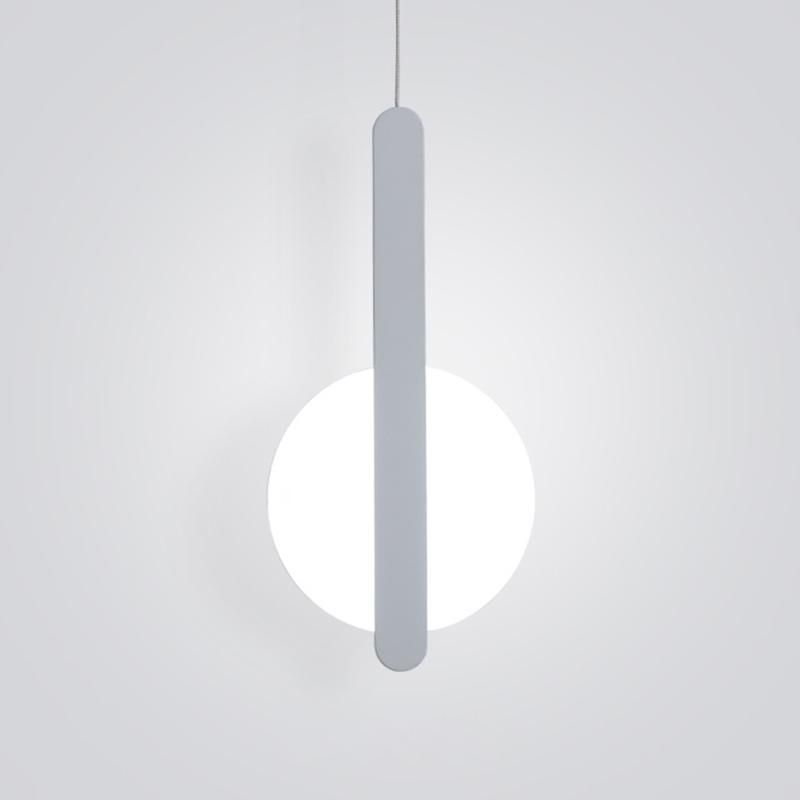 Concise Style Strip Shape Pendant Lamp Bedroom Dining Room Chandelier
