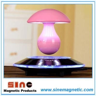 Magnetic Levitation Mushroom Music Night Lamp with Bluetooth Speaker