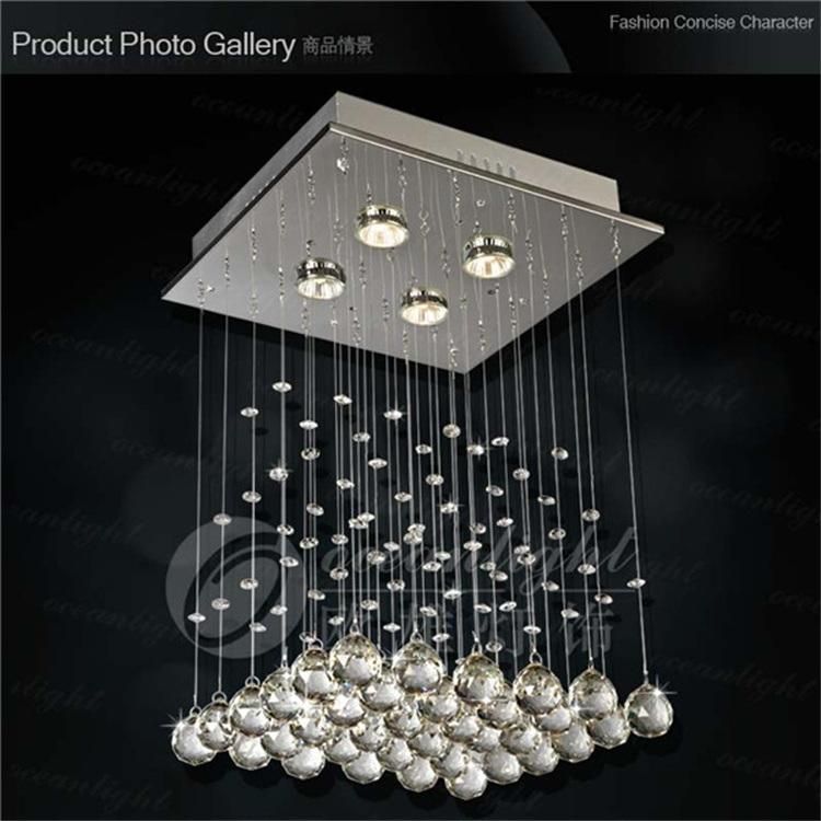Modern Pendant Crystal Light Decorative Hanging Pendant Light Om756-35