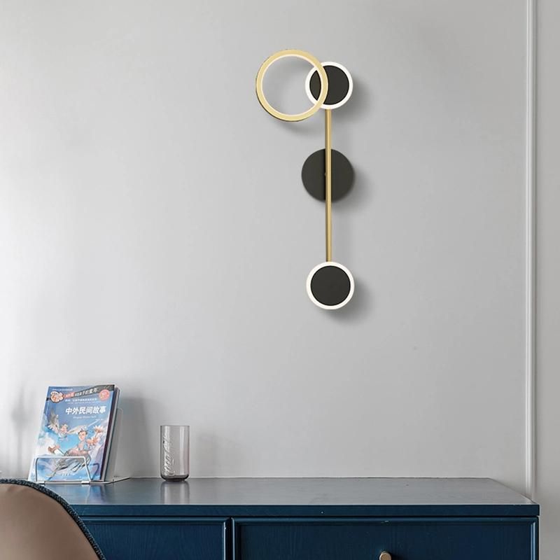 Nordic Living Room Wall Lamp Modern Creative Aisle Bedroom Bedside Lamps