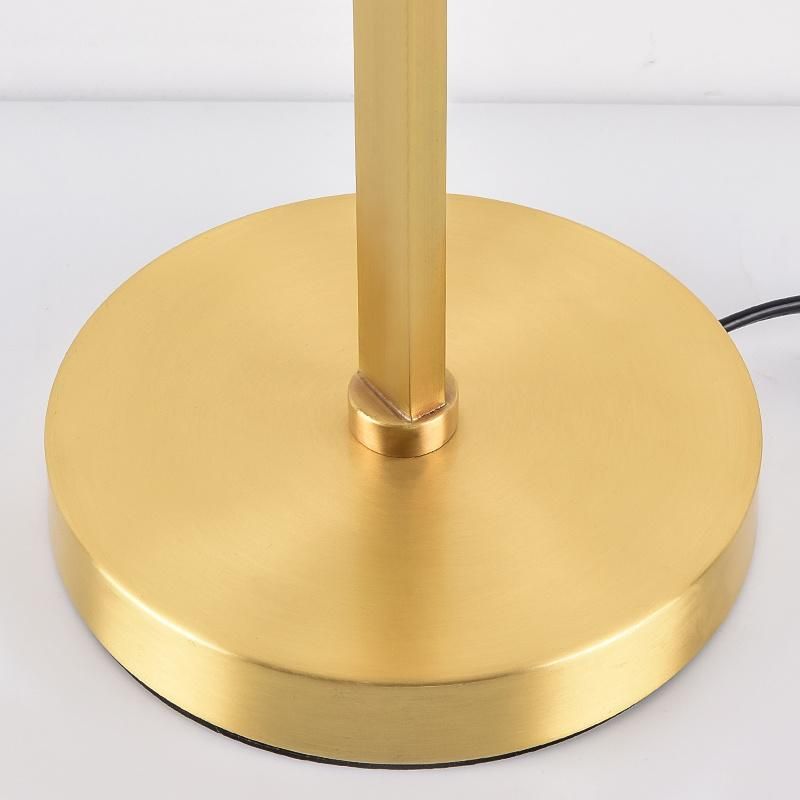 New Chinese Style Living Room Bedroom Table Lamp Vertical Copper Floor Lamp