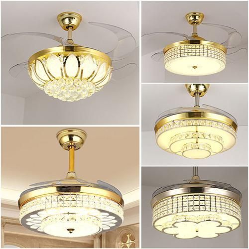 Luxury Home Lighting Pendant Lamp Crystal Fun Light with Blue Tooth and Control