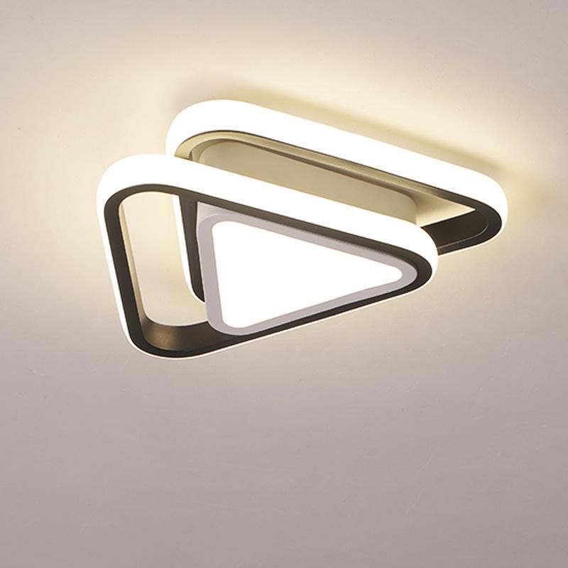 Double Triangle Ceiling Light Creative Hallway Light Corridor Lamp Bedroom Light