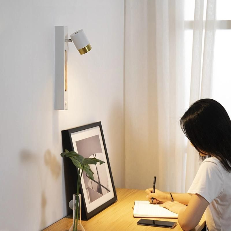 Concise Simple Style Creative Design Wall Lamp Reading Light Beroom Lamp