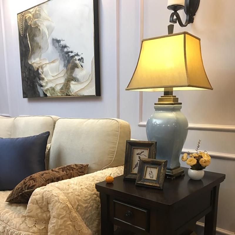 Vase Design Style Vintage Desk Lamp Bedside Lamp Nightstand Lamp