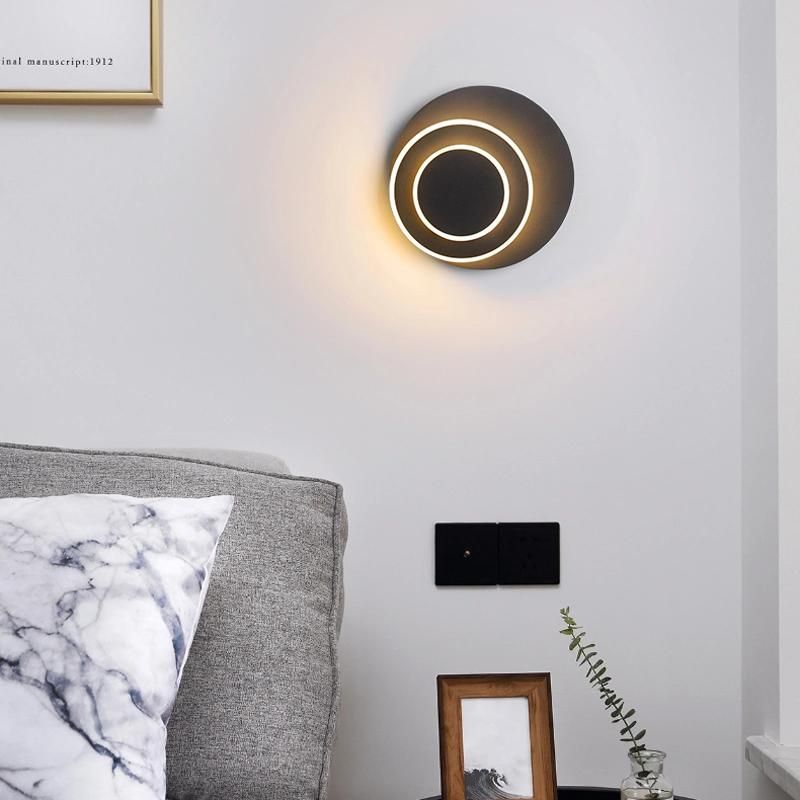 Simple Bedroom Bedside Lamp Creative Living Room LED Corridor Decorative Wall Light