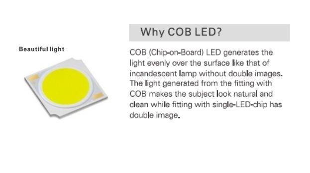 11W Ra90 Mini COB LED Track Light for Suspension Light