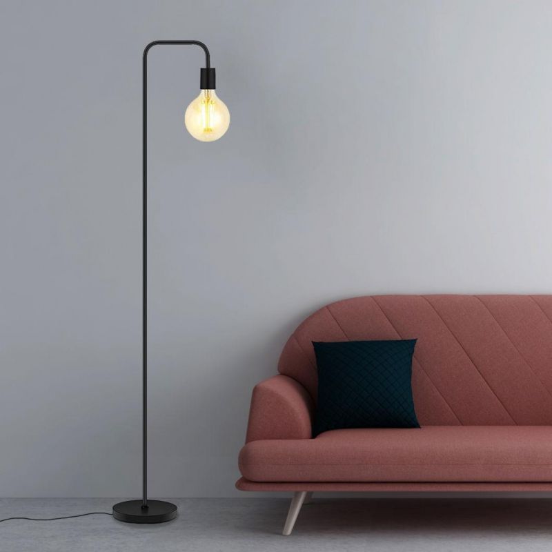 Hotel Decoration Modern Black Classic Industrial Floor Light Hotel/Home Corner Standing Floor Lamp