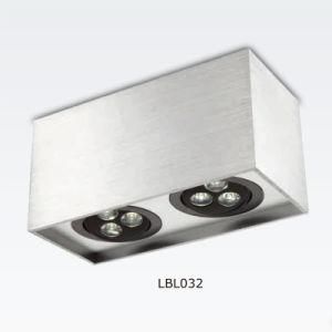 High Power LED Surface Downlight 6*1 Pure Aluminium (LBL032)