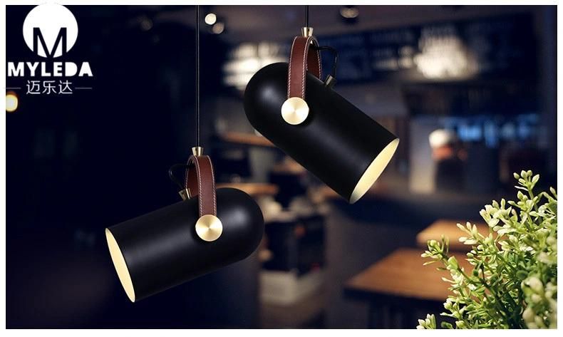 Simple Retro Iron Hanging LED Pendant Lamp