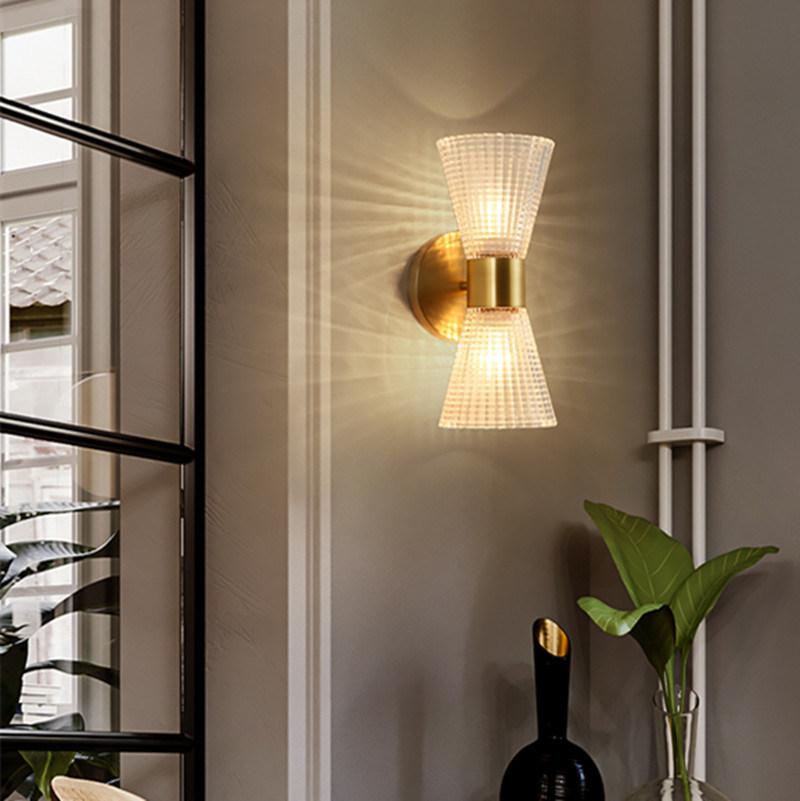 Creative Copper Wall Lamp Luxury Living Room TV Background Wall Light (WH-OR-180)