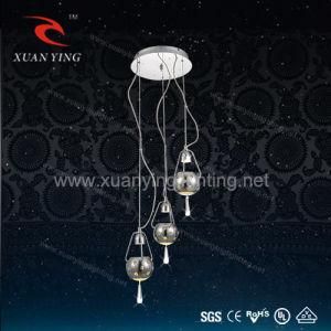 Fashionable Crystal Indoor Lighting LED Pendant Lamp with Aluminum Shades (mv2025-3)