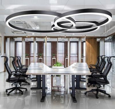 Round LED Pendant Lights Hanging Light Office Linear Light with Different Size Zf -Cl-075