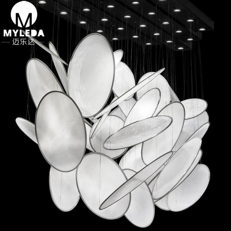 Modern Decorative Stainless Steel Hanging Crystal Chandelier Pendant Lighting
