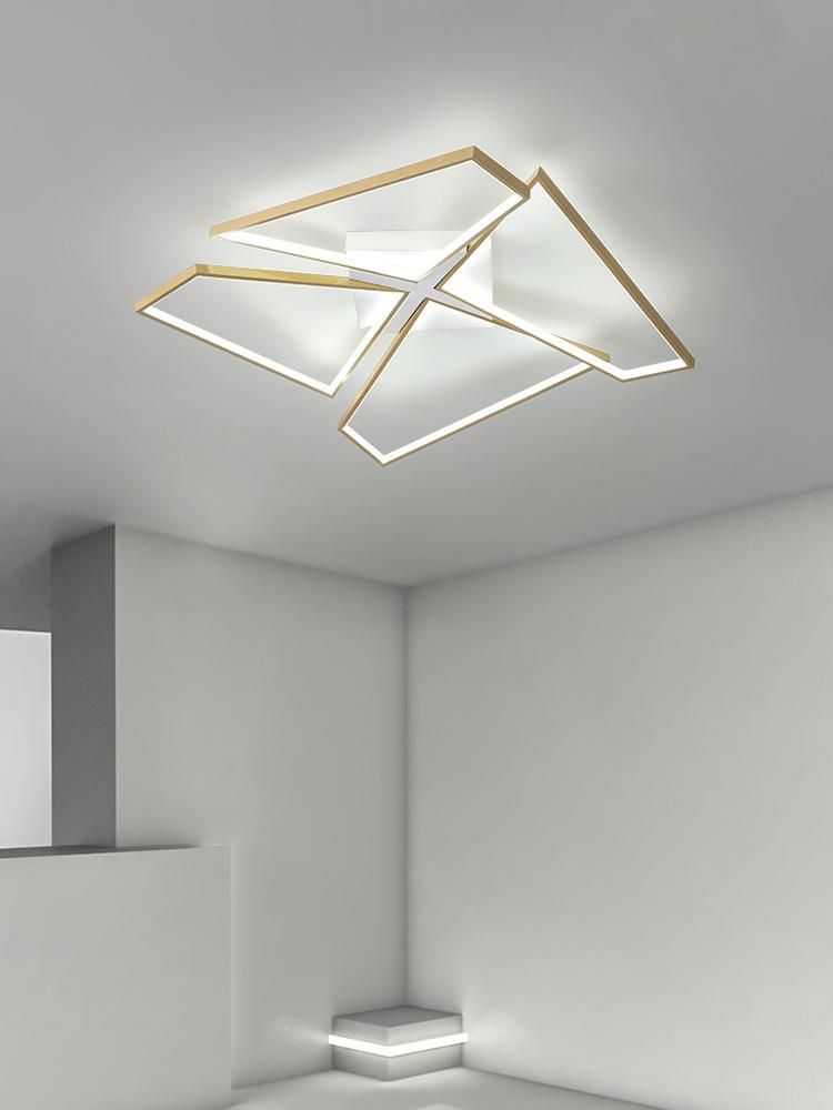 LED Three Color Remote Control Modern Ceiling Light for Bsdroom Corridors and Aisles