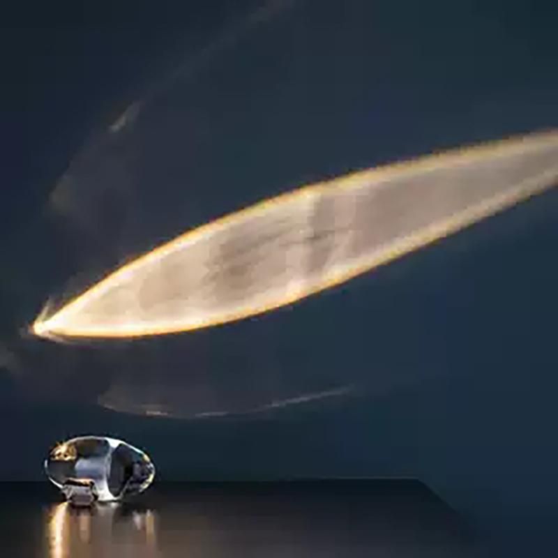 Creative Crystal Stone Table Lamp Hotel Lobby Restaurant Lamp Light